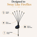 SolaBloom™ Solar Firefly Garden Stake Lights
