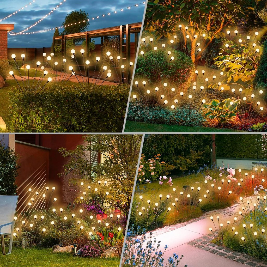SolaBloom garden stake lights detail